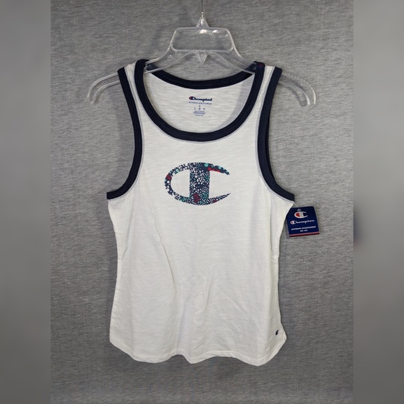 Champion Heritage Ringer Tank- White - Picture 2 of 4